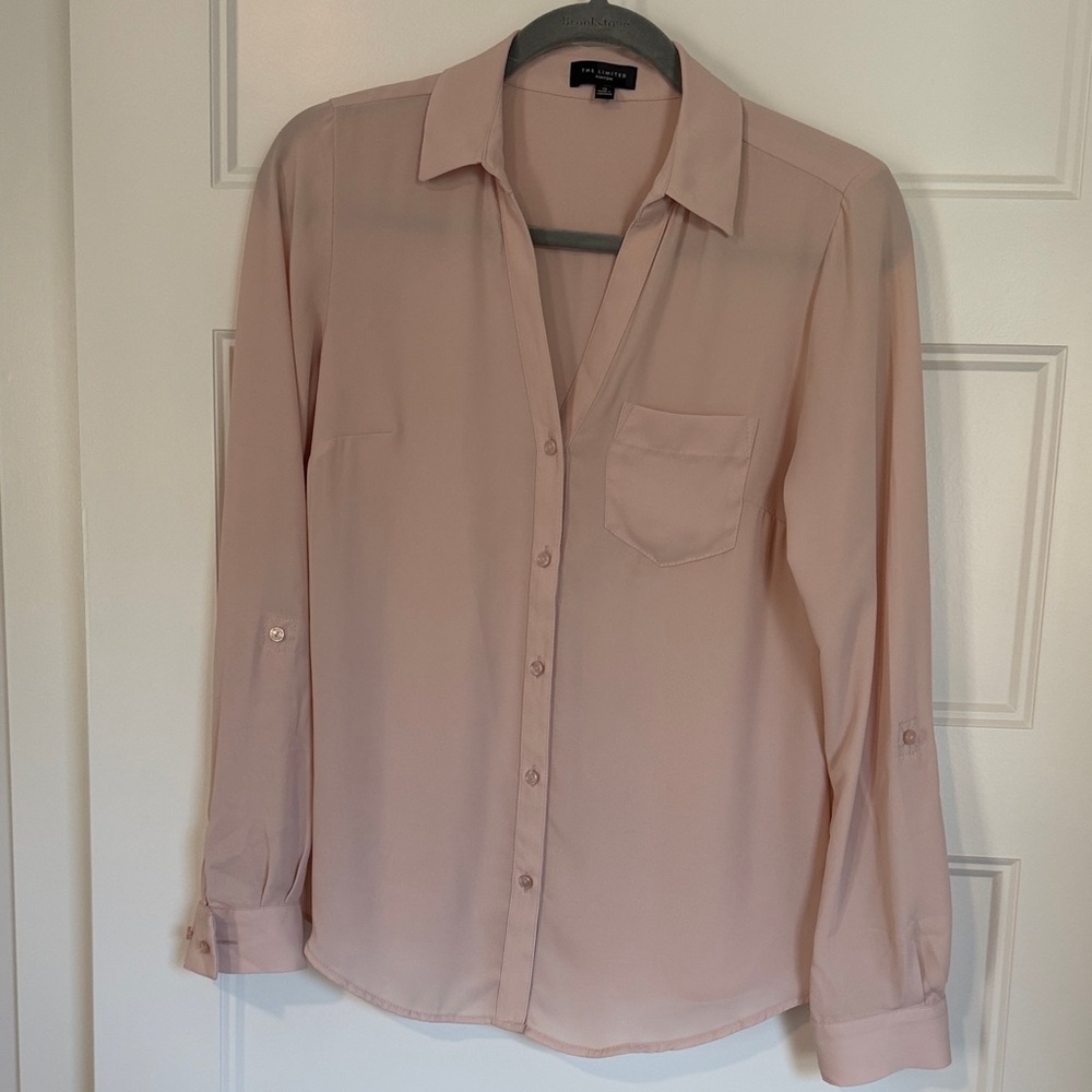 The Limited Light Pink Button-Down Shirt